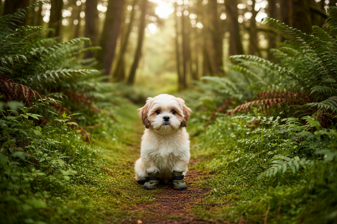 Shih Tzu & Small Paws: All-Terrain Waterproof Dog Boots