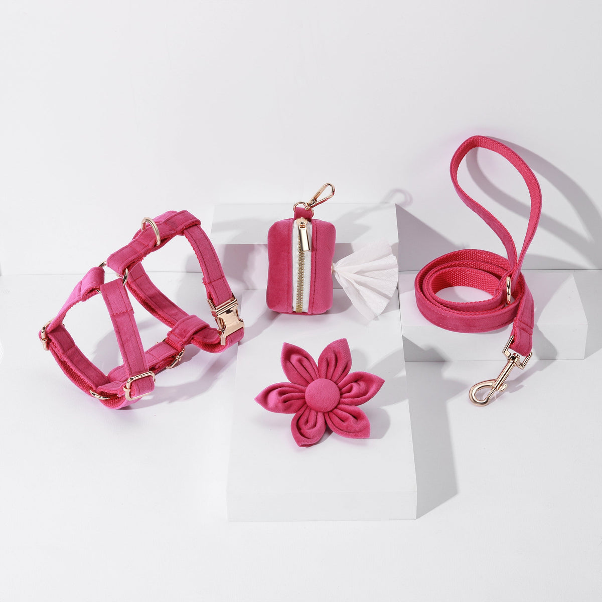 The Rose Pink Promenade Ensemble (4-Piece Set)