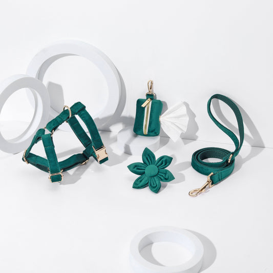 The Dark Green Promenade Ensemble (4-Piece Set)