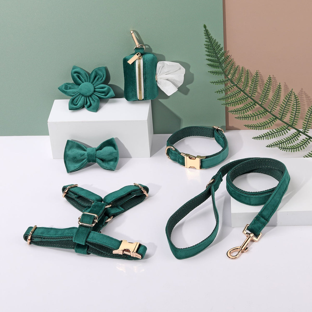 The Dark Green Promenade Ensemble (6-Piece Set)