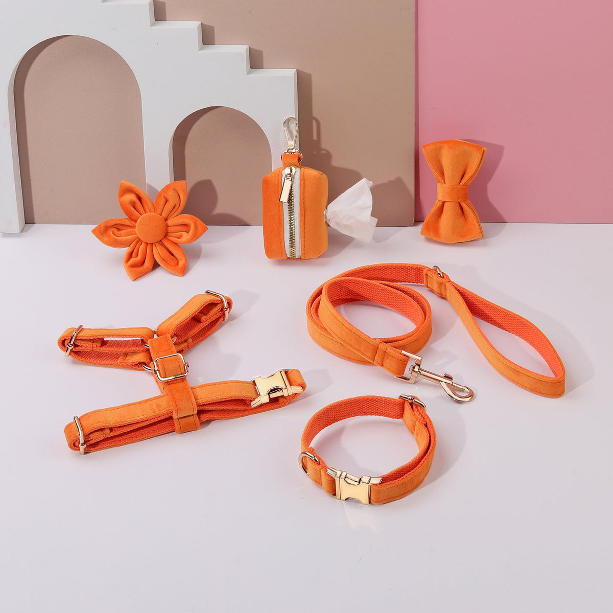 The Orange Promenade Ensemble (6-Piece Set)