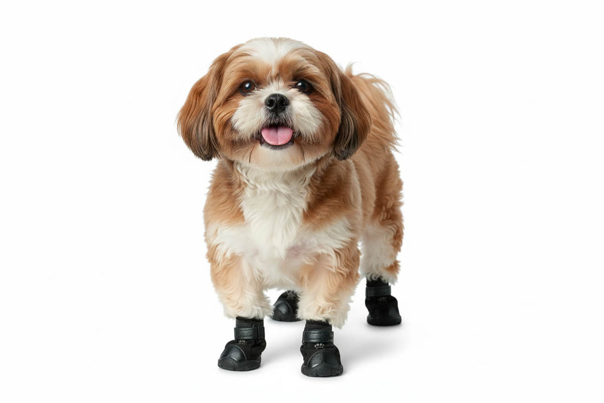 Elasto-Fit Dog Boots - Black