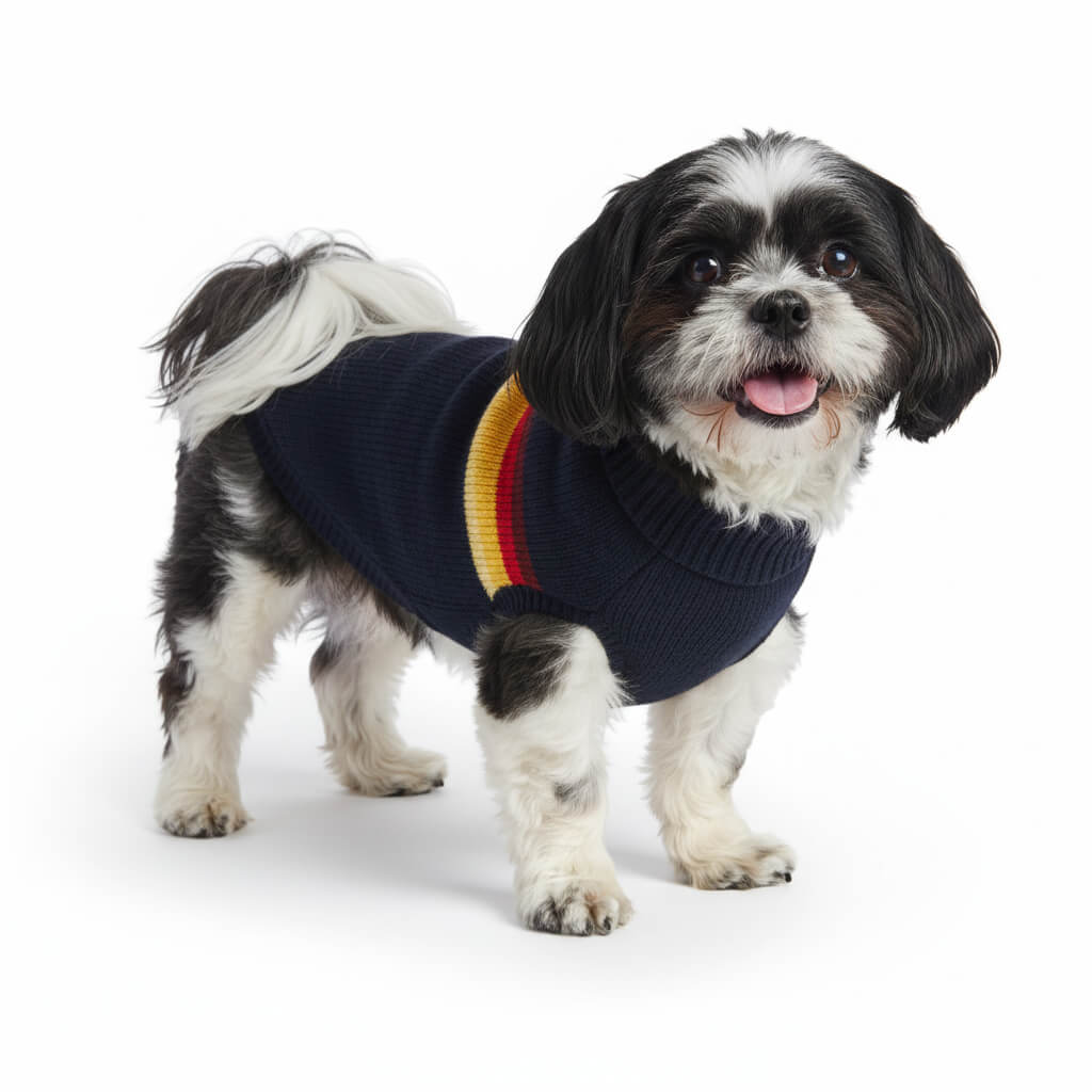 Retro Sweater - Navy