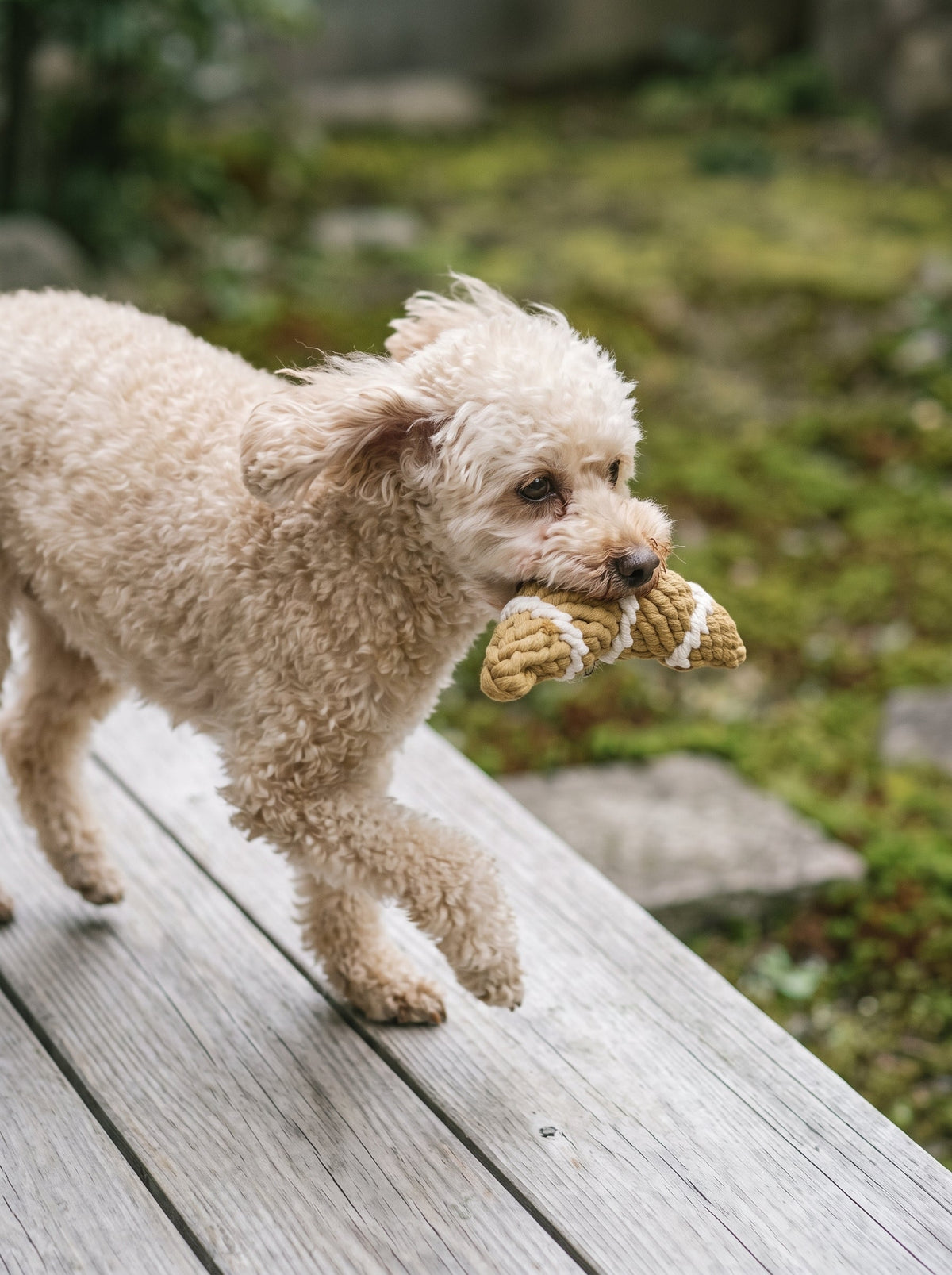 The Handcrafted Artisan Croissant Rope Toy