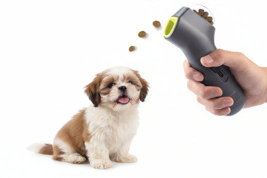 The "Snack-A-Pult" Interactive Treat Launcher