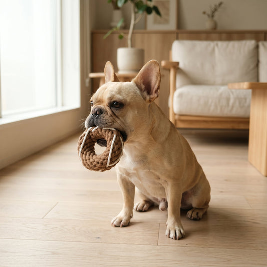 The Handcrafted Donut Rope Pet Toy – Set of 6