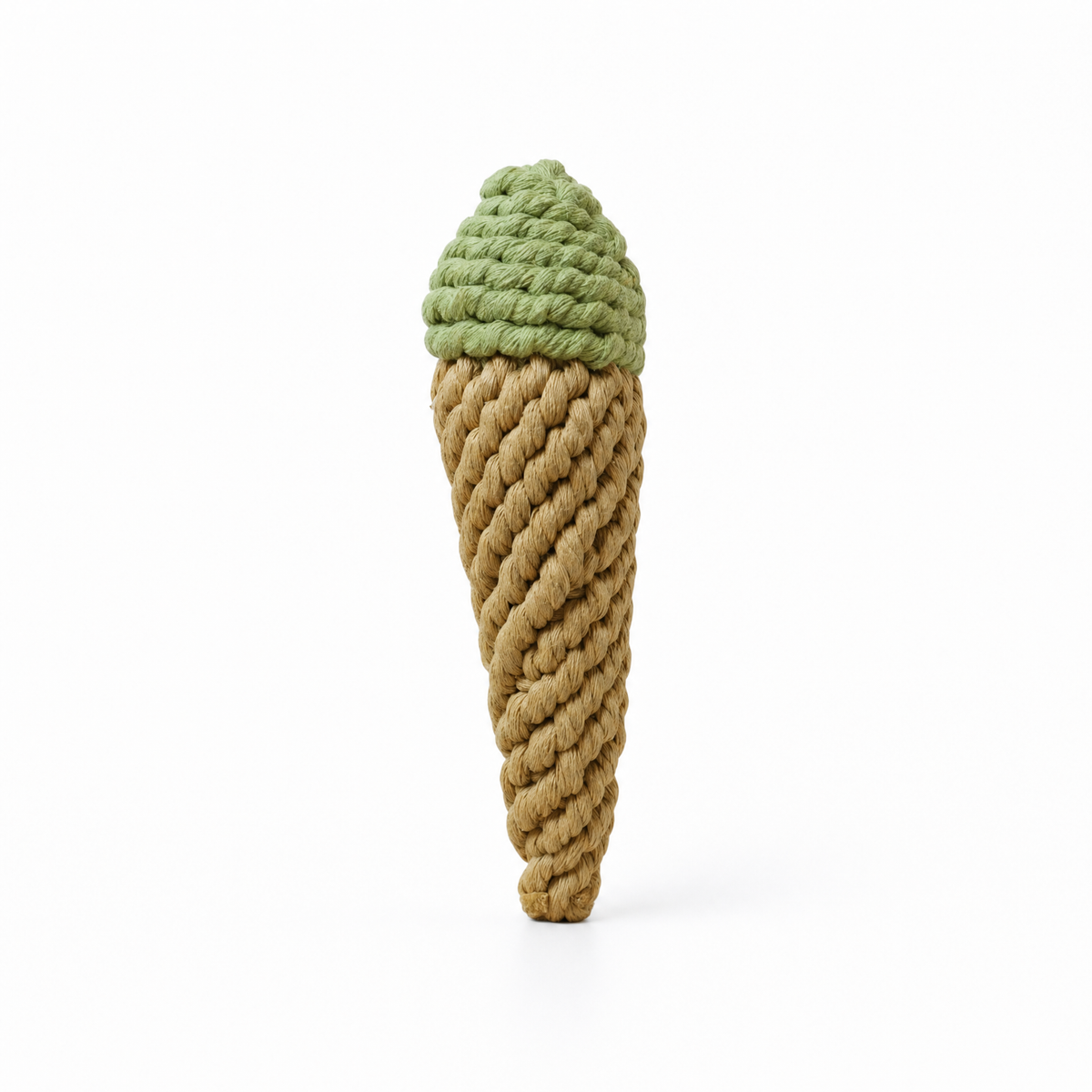 The Handcrafted Ice Cream Cone Rope Pet Toy