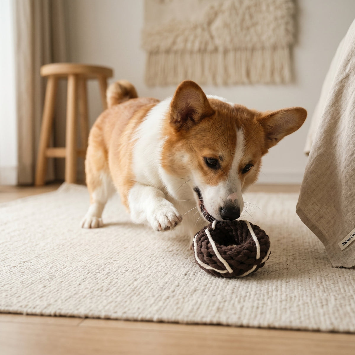 The Handcrafted Donut Rope Pet Toy – Set of 6